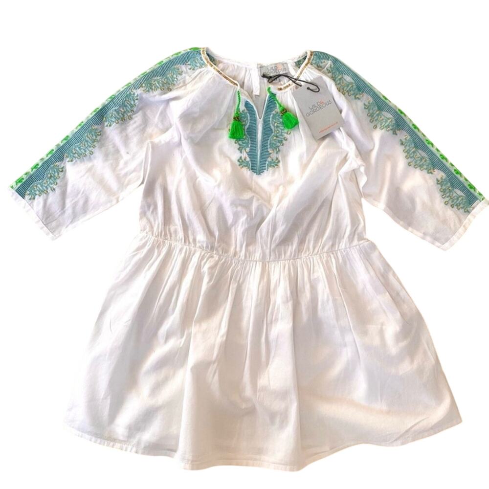 Girls embroidered dress